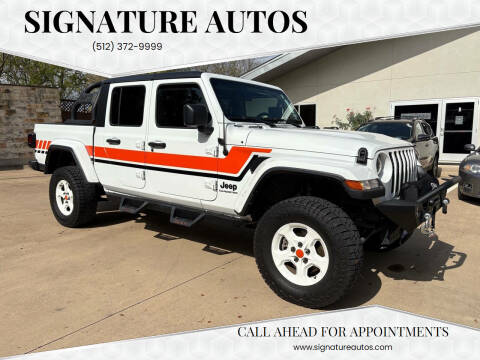 2021 Jeep Gladiator for sale at Signature Autos in Austin TX