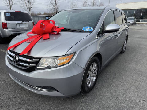 2016 Honda Odyssey for sale at Charlotte Auto Group, Inc in Monroe NC