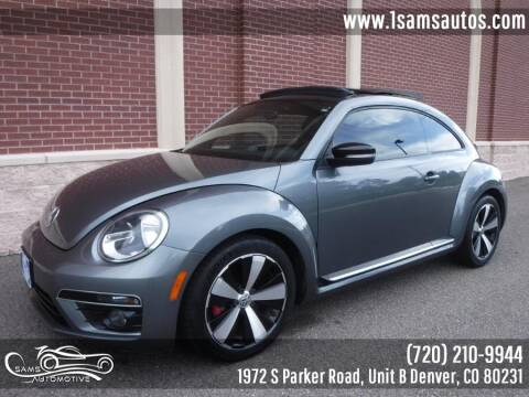 2013 Volkswagen Beetle for sale at SAM'S AUTOMOTIVE in Denver CO