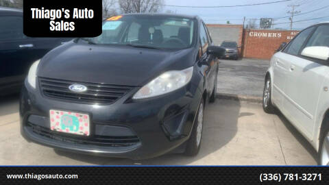2013 Ford Fiesta for sale at Thiago's Auto Sales in High Point NC