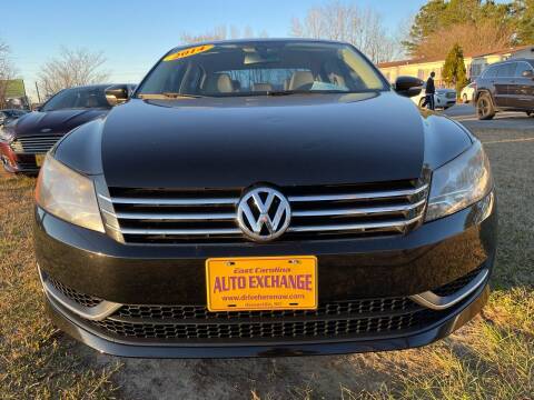 2014 Volkswagen Passat for sale at East Carolina Auto Exchange in Greenville NC