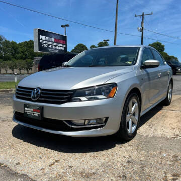 2015 Volkswagen Passat for sale at Premium Motor's LLC in Norfolk VA