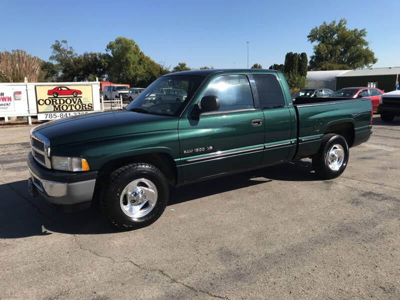 1998 Dodge Ram Pickup 1500 for sale at Cordova Motors in Lawrence KS