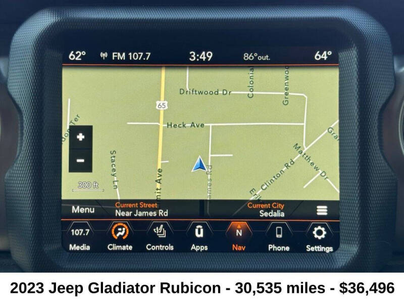 2023 Jeep Gladiator Rubicon