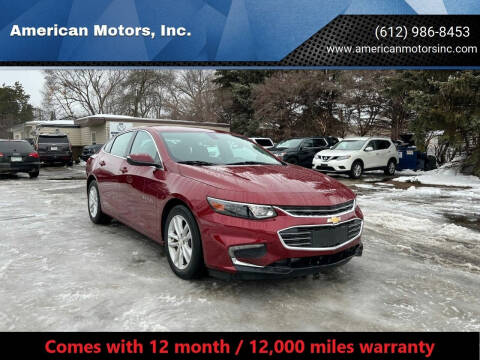 2018 Chevrolet Malibu for sale at American Motors, Inc. in Farmington MN