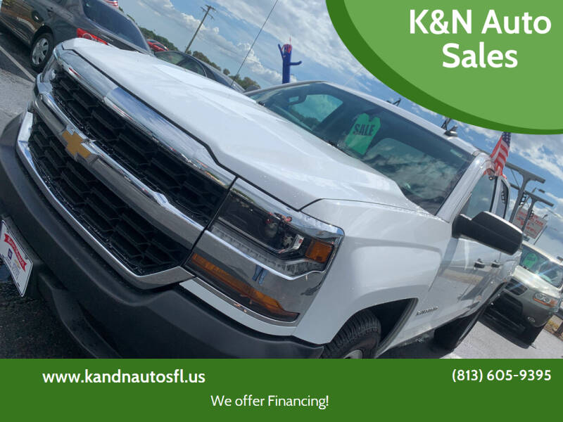 2018 Chevrolet Silverado 1500 for sale at K&N AUTO SALES in Tampa FL