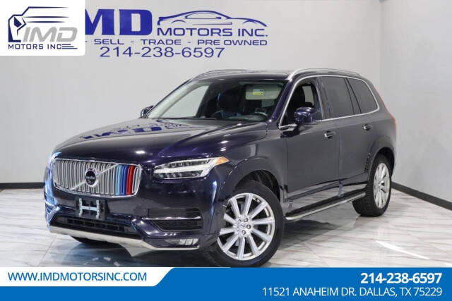 2016 Volvo XC90 for sale at IMD MOTORS, INC in Dallas, TX