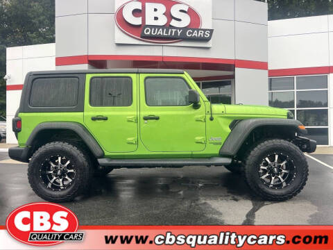 2020 Jeep Wrangler Unlimited for sale at CBS Quality Cars in Durham NC