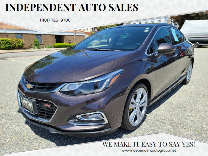 2016 Chevrolet Cruze for sale at Independent Auto Sales in Pawtucket RI
