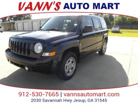 2015 Jeep Patriot for sale at VANN'S AUTO MART in Jesup GA