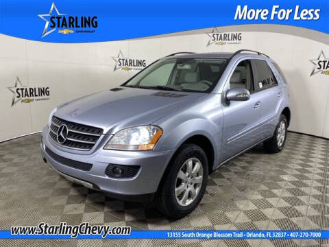 2007 Mercedes-Benz M-Class for sale at Pedro @ Starling Chevrolet in Orlando FL