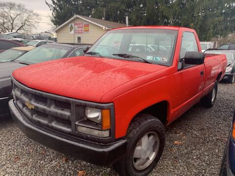 1992 Chevrolet C/K 1500 Series for sale at Trocci's Auto Sales in West Pittsburg PA