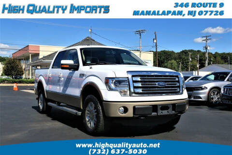 2014 Ford F-150 for sale at High Quality Imports in Manalapan NJ