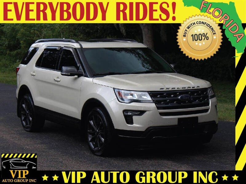 2018 Ford Explorer for sale at VIP Auto Group in Clearwater FL