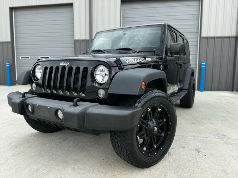 2016 Jeep Wrangler Unlimited for sale at Andover Auto Group, LLC. in Argyle TX