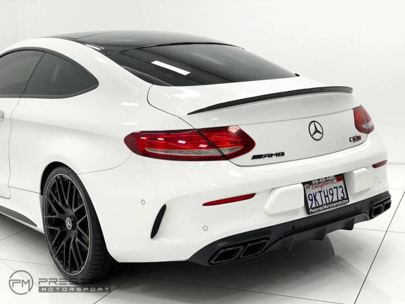 2017 Mercedes-Benz C-Class AMG C 63 S