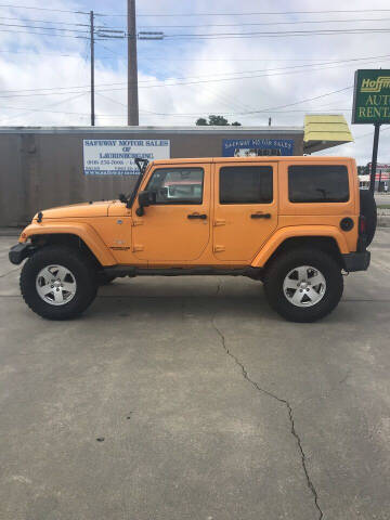2012 Jeep Wrangler Unlimited Sahara