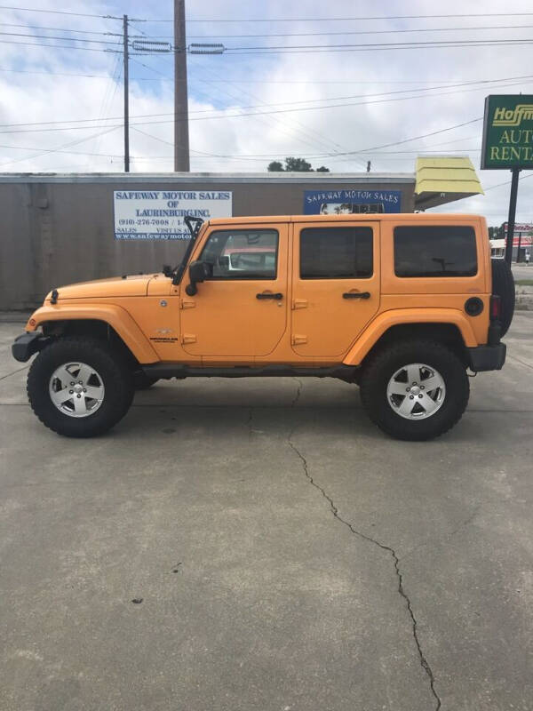 2012 Jeep Wrangler Unlimited Sahara