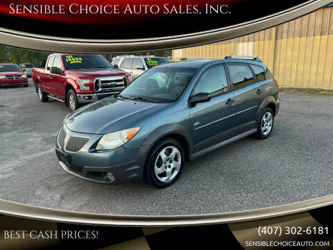 2008 Pontiac Vibe for sale at Sensible Choice Auto Sales, Inc. in Longwood FL