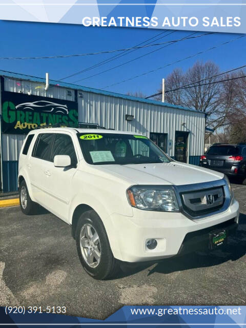 2011 Honda Pilot for sale at GREATNESS AUTO SALES in Green Bay, WI