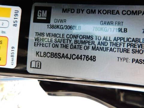 2018 Chevrolet Spark LS CVT