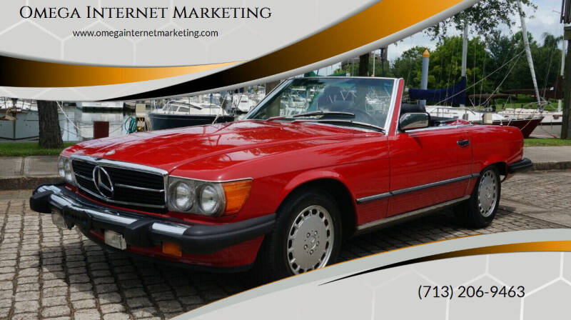 1987 Mercedes-Benz 560-Class for sale at Omega Internet Marketing in League City TX