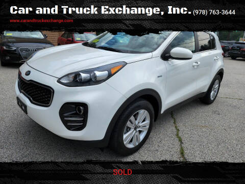 2018 Kia Sportage for sale at Car and Truck Exchange, Inc. in Rowley MA