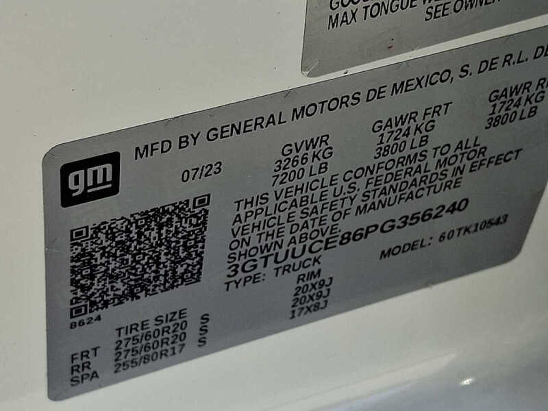 2023 GMC Sierra 1500