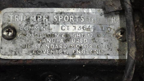 1963 Triumph TR4