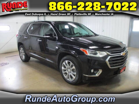 2018 Chevrolet Traverse for sale at Runde PreDriven in Hazel Green WI