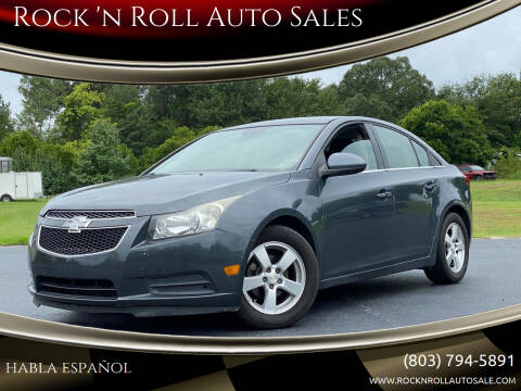 2013 Chevrolet Cruze for sale at Rock 'N Roll Auto Sales in West Columbia SC