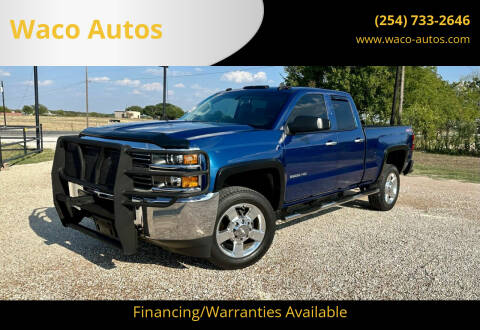 2016 Chevrolet Silverado 2500HD for sale at Waco Autos in Lorena TX