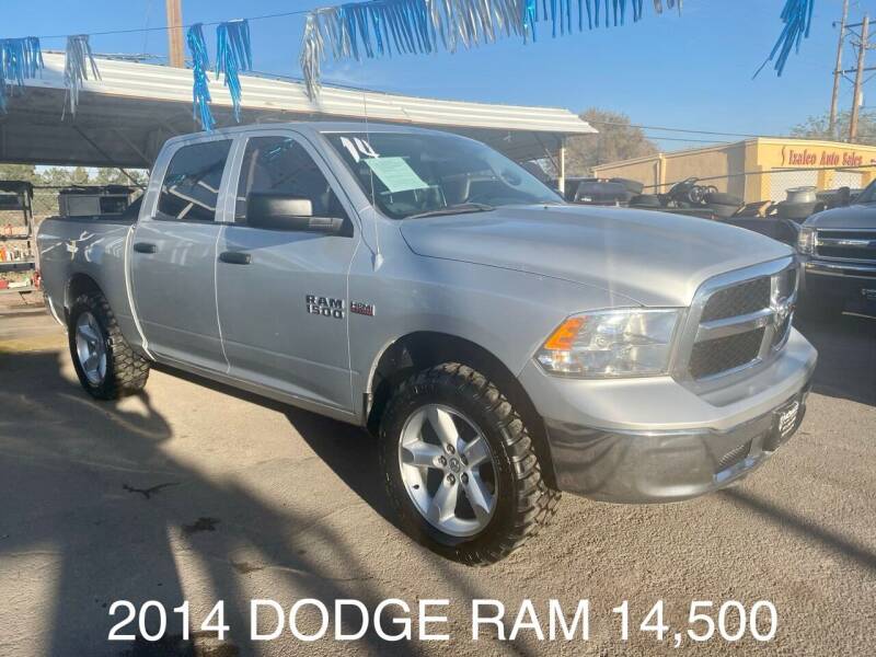 2014 RAM Ram Pickup 1500 for sale at Monaco Auto Center LLC in El Paso TX