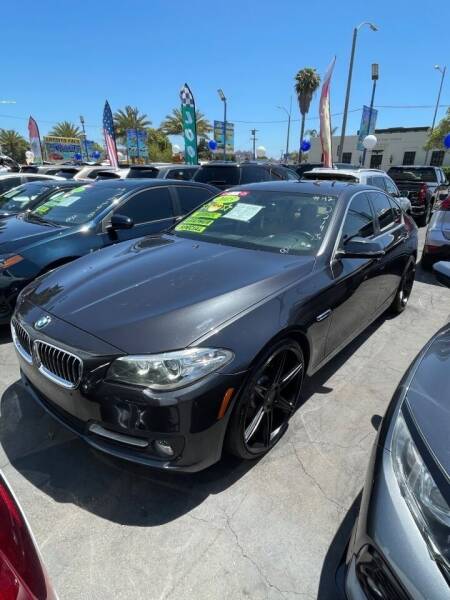 2015 BMW 5 Series for sale at 2955 FIRESTONE BLVD - 3271 E. Firestone Blvd Lot in South Gate CA