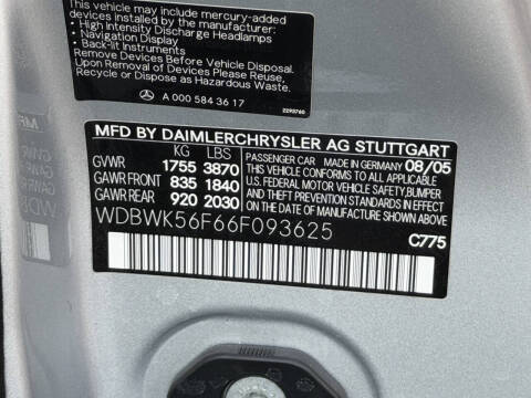 2006 Mercedes-Benz SLK SLK 350