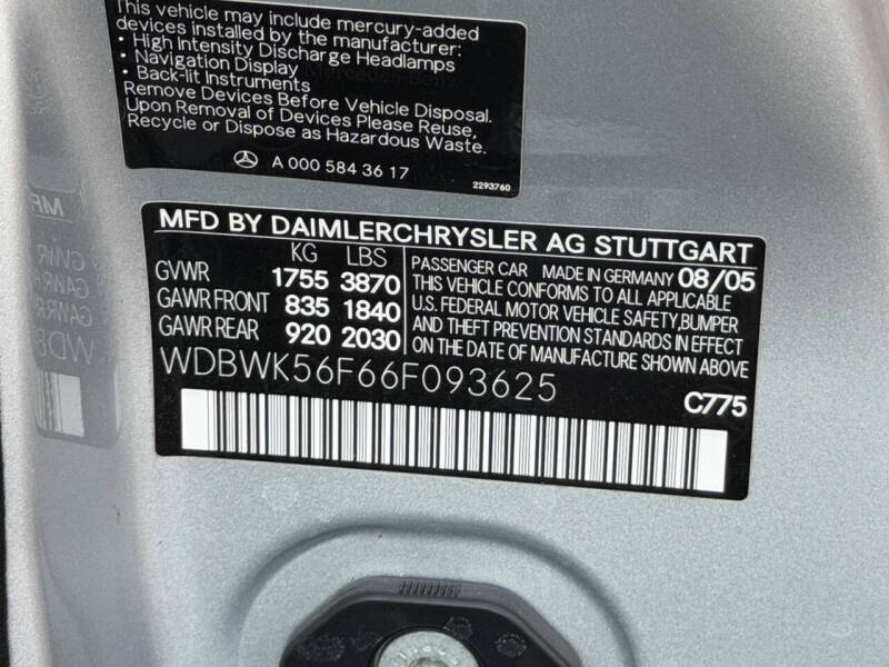 2006 Mercedes-Benz SLK SLK 350