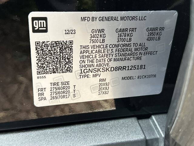 2024 Chevrolet Tahoe Premier