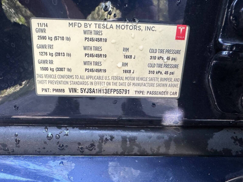 2014 Tesla Model S 85