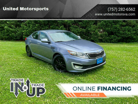 2012 Kia Optima Hybrid for sale at United Motorsports in Virginia Beach VA