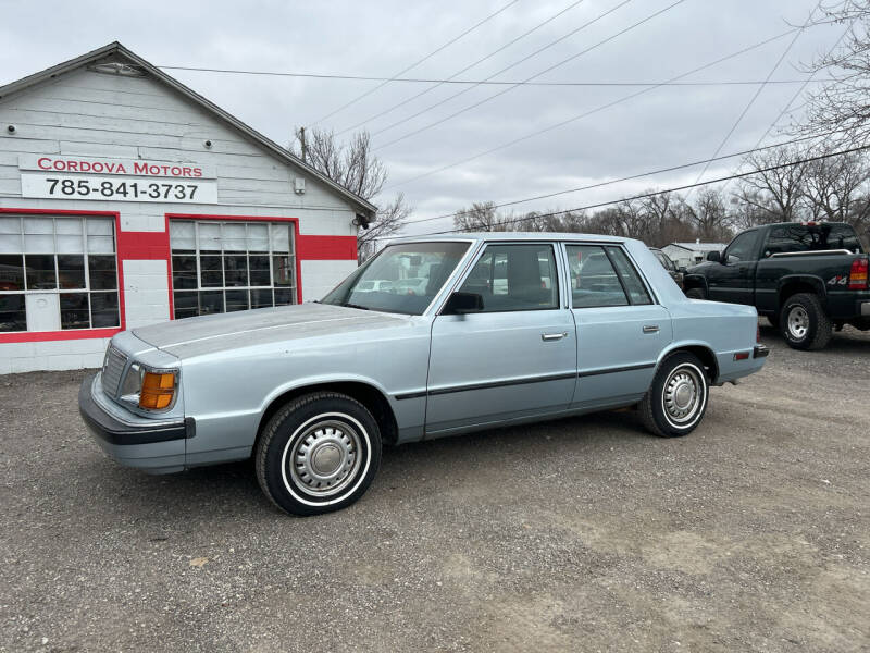 Dodge Aries K For Sale In Atchison KS Carsforsale