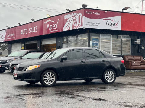 2009 Toyota Corolla for sale at Apex Motors Lakewood LLC in Lakewood WA