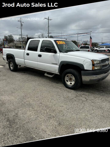 2004 Chevrolet Silverado 2500HD for sale at Jrod Auto Sales LLC in Seguin TX