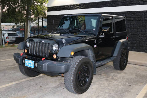 2014 Jeep Wrangler for sale at Direct One Auto in Houston TX