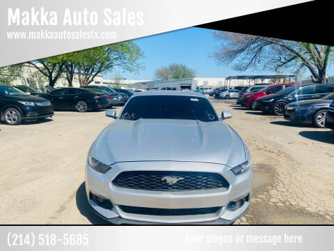 2016 Ford Mustang for sale at Makka Auto Sales in Dallas TX