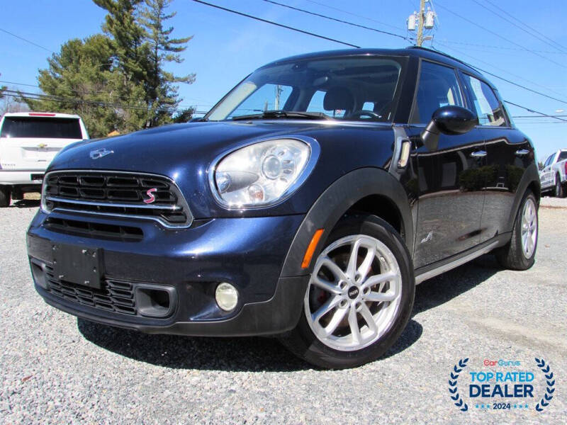 Used 2015 MINI Countryman Countryman S with VIN WMWZC5C59FWT37854 for sale in Thomasville, NC