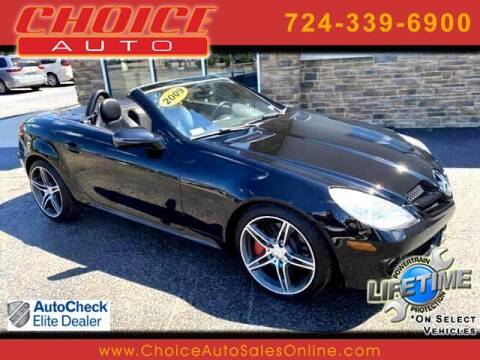 2009 Mercedes-Benz SLK for sale at CHOICE AUTO SALES in Murrysville PA