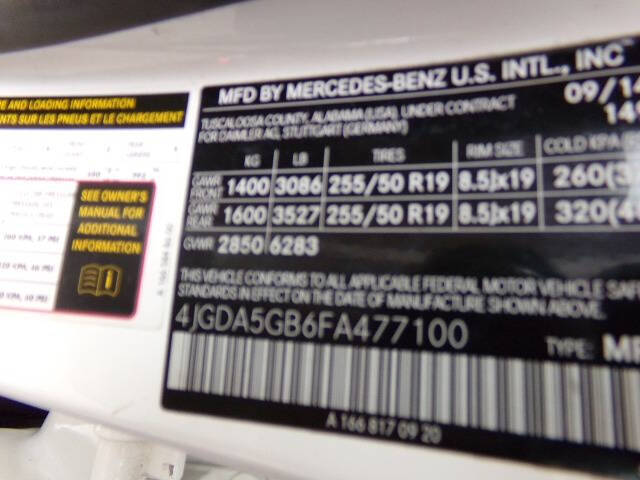 2015 Mercedes-Benz M-Class ML 400