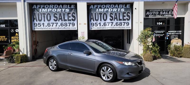 2008 Honda Accord for sale at Affordable Imports Auto Sales in Murrieta CA