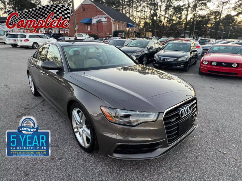 2015 Audi A6 for sale at Complete Auto Center , Inc in Raleigh NC