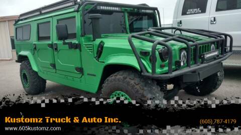 1995 AM General Hummer for sale at Kustomz Truck & Auto Inc. in Rapid City SD